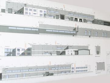 Stangl baut neues Logistik- und Werkstättenzentrum Visualisierung Pläne
