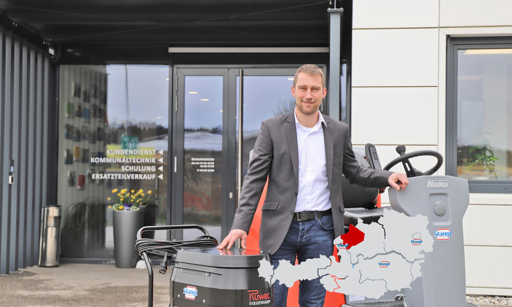Robert Rieger ist neuer Stangl-Gebietsverantwortlicher für Oberösterreich West