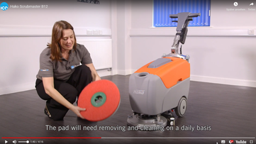 Vorschaubild Video Hako Scrubmaster B12 von Stangl