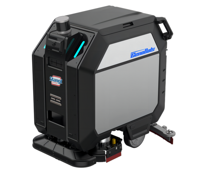 Die selbst fahrende Scheuersaugmaschine CenoBots L50 mit der fortschrittlichsten Technologie am Markt.