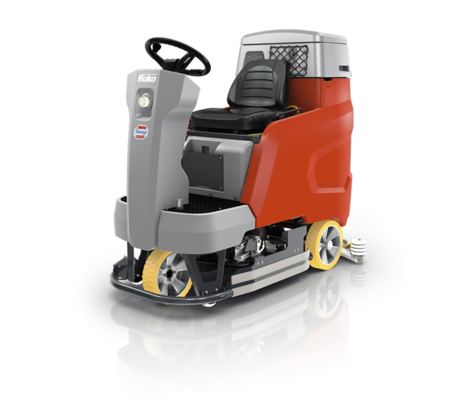 Aufsitz-Scheuersaugmaschine Hako Scrubmaster B120-R von Stangl