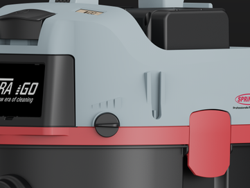 Der Akku-Sauger StaVac Go Plus von Stangl ist durch seine stufenlose Leistungsregulierung sehr leise und geeignet für stark frequentierter Bereiche wie Hotels und Büroräume