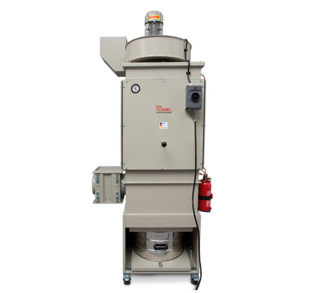 Entstauber Ruwac DS6 mit Taschenfilter von Stangl geeignet Schwebstaub direkt an der Entstehungsstelle abzusaugen