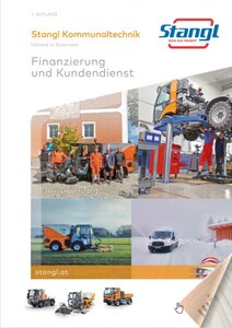 Stangl Broschüre Finanzierung und Kundendienst 