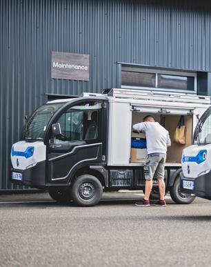 Goupil Elektro-Transporter von Stangl sind ideal geeignet für IEnsatz in Gemeinde, Innenstadt oder Gewerbe und Industriebetrieben