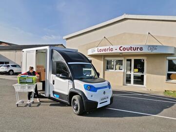 Zuverlässiger, emissionsfreier Goupil G6 Elektro-Transporter für Logistik und Kommunen | © Goupil