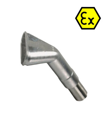 Massenabsaugdüse 45°, Anschluss: Ø 50mm, Gas-Ex-Schutz