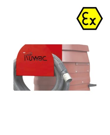 Schlauchhalter für Saugermontage 