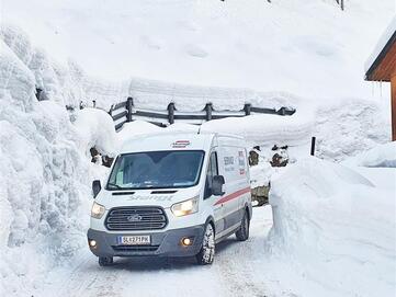 Stangl Kundendienst Fahrzeug im Einsatz