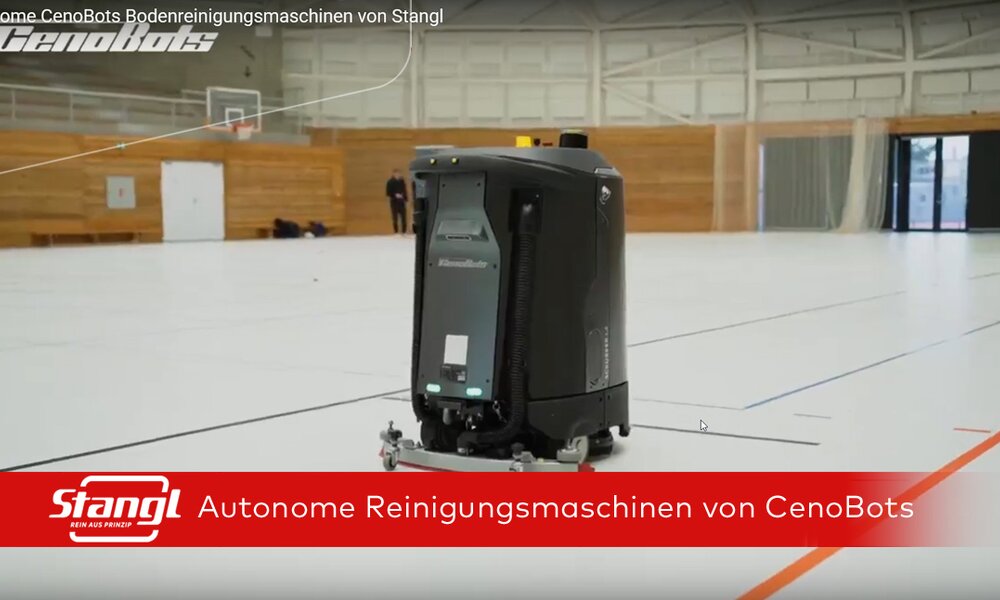 CenoBots autonome Reinigungsmaschinen und Reinigungsroboter von Stangl reinigen zuverlässig, dauerhaft und grüdlich, mit modernster Technogolie