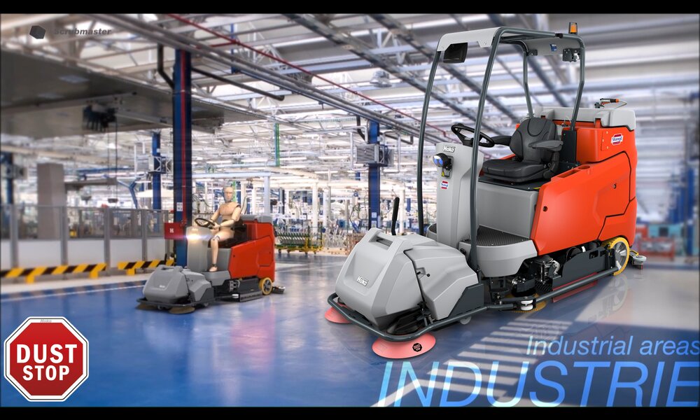 Vorschaubild VIdeo Hako Kehreinheit von Stangl ermöglicht die  Erledigung verschiedener Reinigungsaufgaben in nur einem Arbeitsschritt