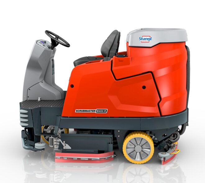 Hako Aufsitz-Bodenreinigungsmaschine B400-R TB1550 für große Flächen von Stangl 