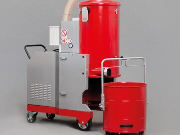 Industriesauger Ruwac DA 5 von Stangl der große Sammelbehälter kann mühelos entnommen werden