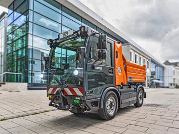 kommunaler Geräteträger Multicar M29, Allzweckfahrzeug von Stangl