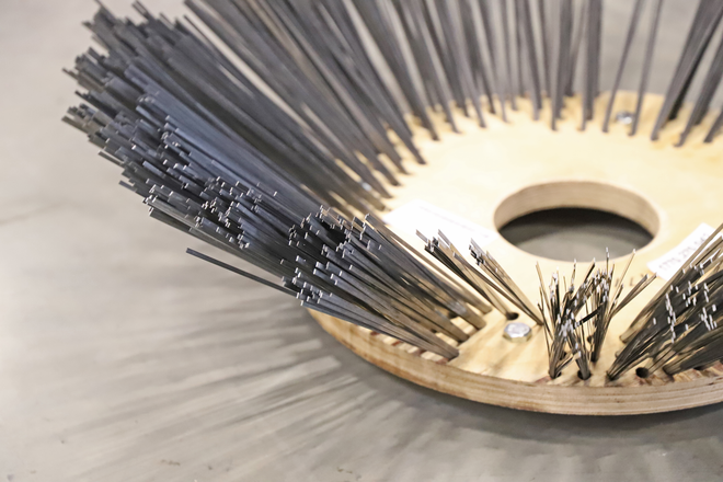 Stangl Tellerbesen Stahlbeborstung 730mm Hako Citymaster 600 650 1600 1650