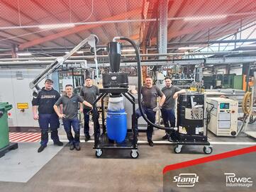 Stangl Industriesauger von Ruwac für Gebauer und Griller