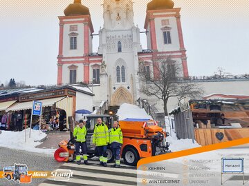 Stadtgemeinde Mariazell erhält neue Kommunalmaschine für den Winterdienst und zum Kehren von Stangl 