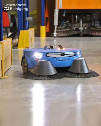 Kemaro K900 autonome Kehrmaschine und Kehrmaschinenroboter von Stangl