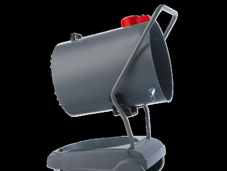 Kippbehälter zum einfachen Entleeren des StaVac Nass-Trockensauger von Stangl