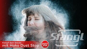 Vorschaubild zum Video Hako DustStop reduziert die Staubentwicklung zum Kehren um bis zu 90%