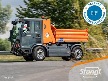 Stangl Geräteträger Multicar M29 von Hako mit BBG Partner Logo 