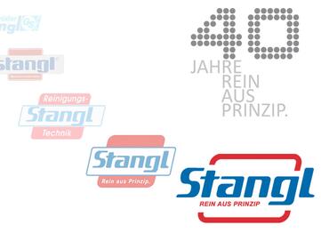Stangl Logo im Wandel der Zeit, neues Stangl-Logo