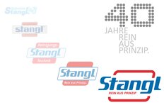 Stangl Logo im Wandel der Zeit, neues Stangl-Logo
