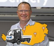 Markus Schwarzbauer Stangl Verkaufsberater für kompakte Elektro-Transporter von Goupil