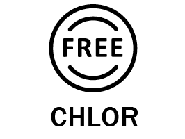 Frei von: Chlor